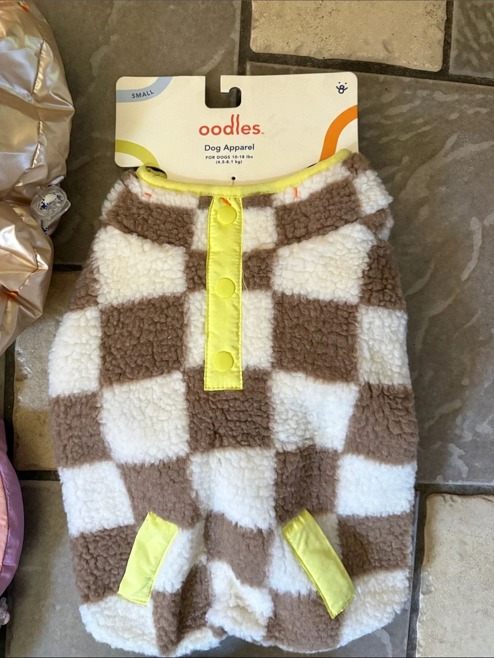 New lot five dog coats size small 10 to 18 pounds